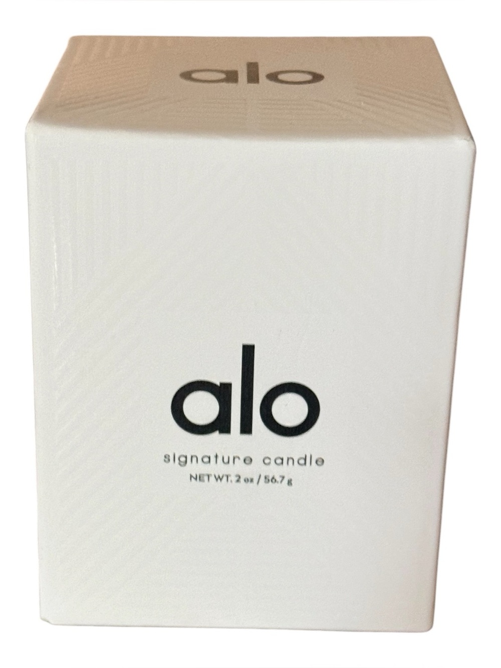 Alo Yoga Signature Candle Santal Sandalwood Wood Wick NEW 2oz
